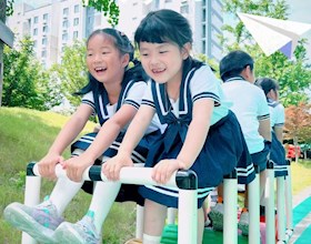 孩子们的笑脸